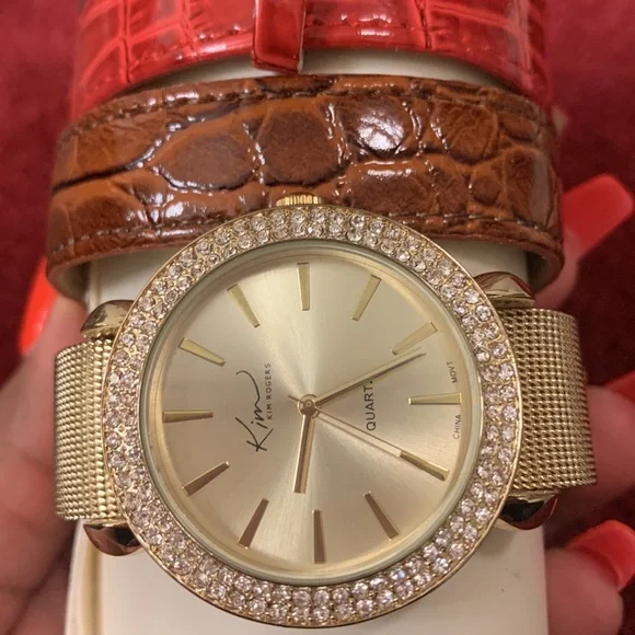 Kim Rogers Watch & 5 different bands - Picture 3 of 3